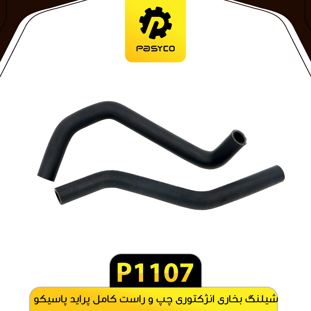 P1107 جنت (شيلنگ) بخاري انژکتور چپ و راست کامل پرايد پاسيکو - تصویر 1