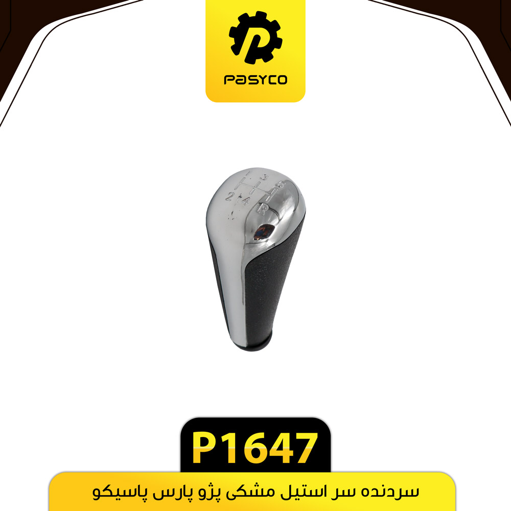 P1647 سردنده سر استيل مشکي پارس پاسيکو - تصویر 1