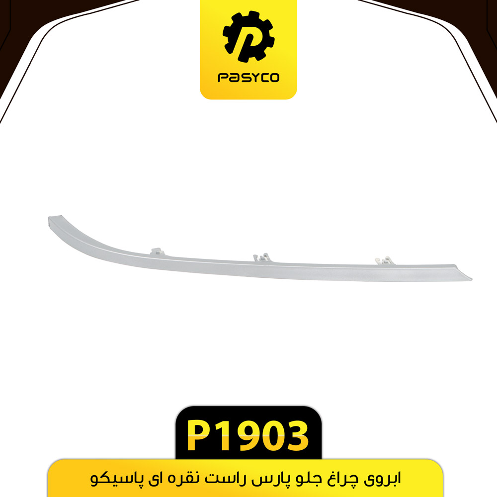 P1903 ابرويي چراغ جلو پارس راست نقره اي پاسيکو - تصویر 1