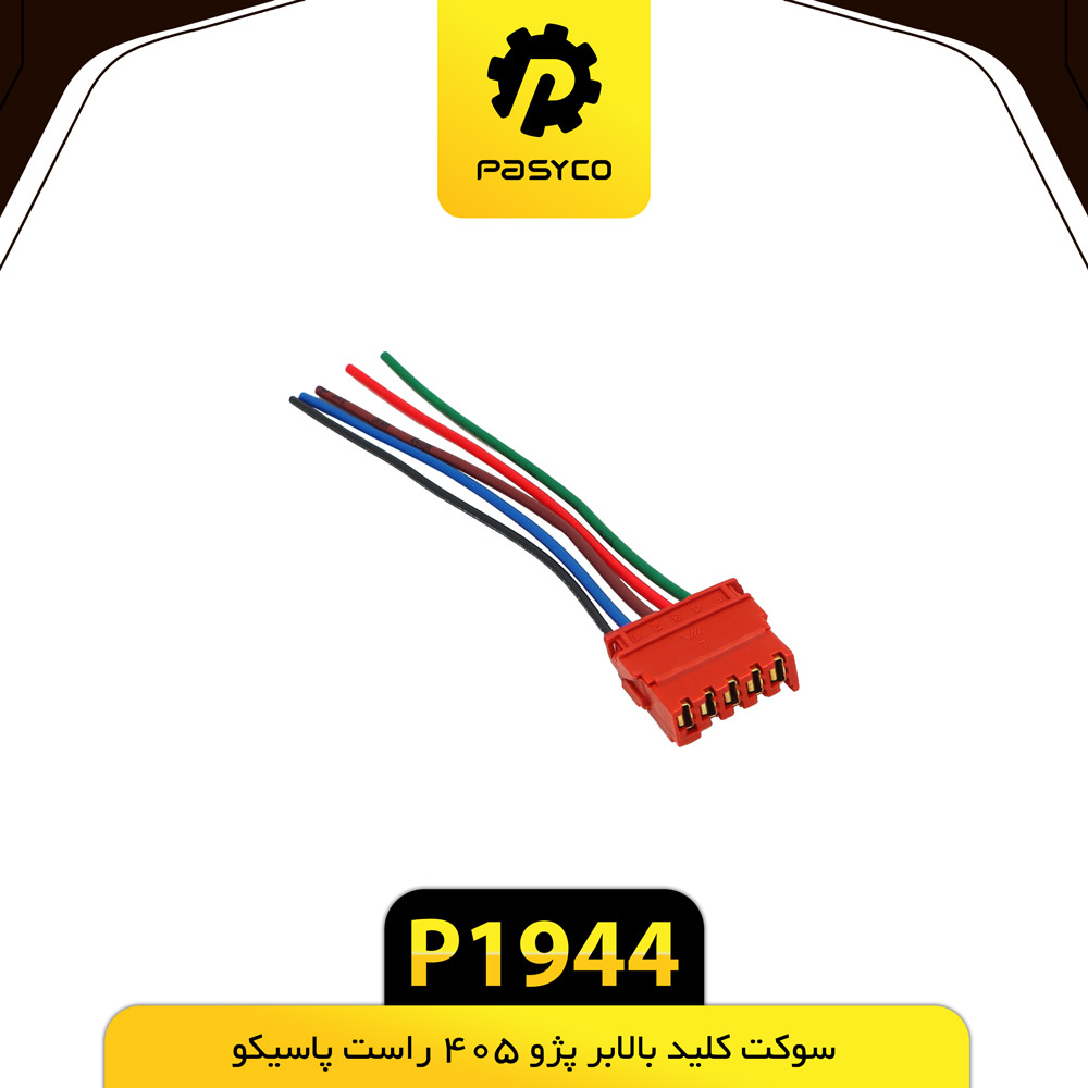 P1944 سوکت کليد بالابر پژو405 راست پاسيکو - تصویر 1