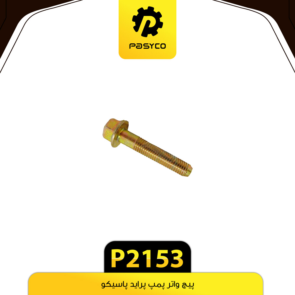 P2153 پيچ واتر پمپ پرايد پاسيکو50 - تصویر 1