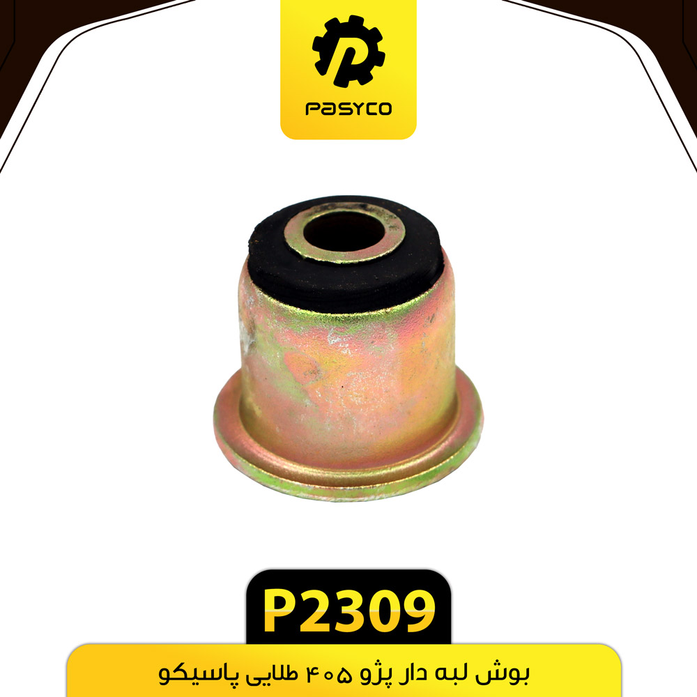 P2309 بوش لبه دار پژو 405 طلايي پاسيکو - تصویر 1
