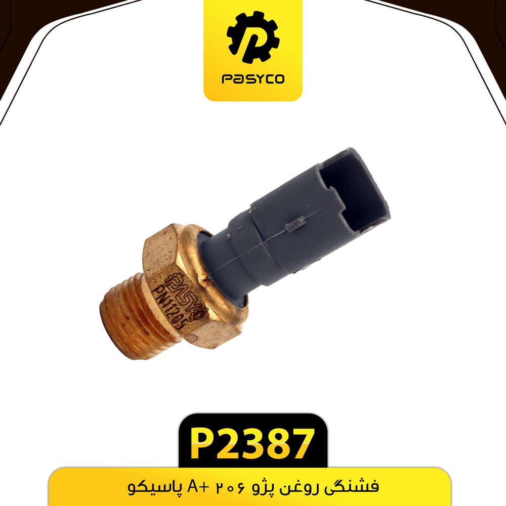 P2387 فشنگي روغن پژو206 A+ پاسيکو - تصویر 1