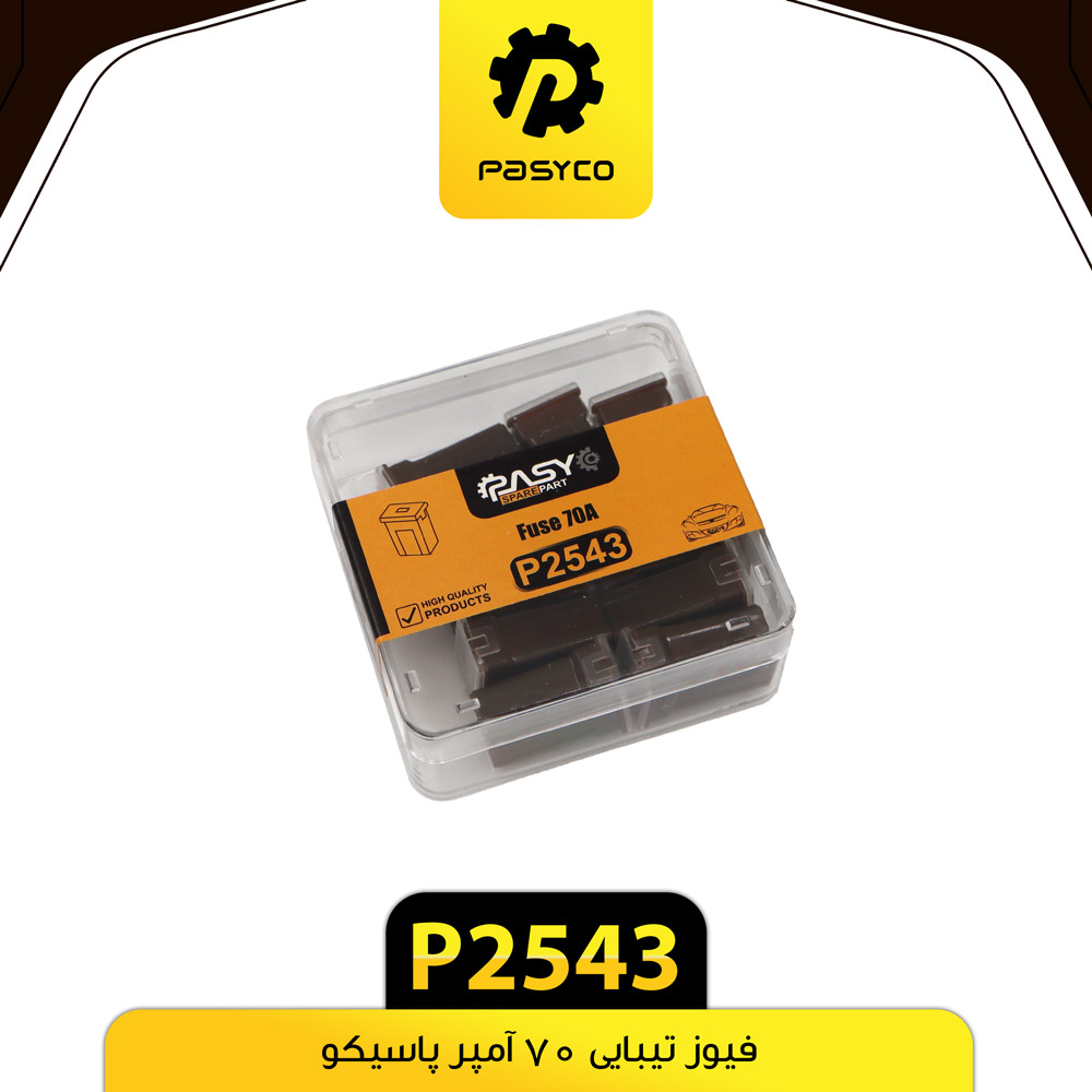 P2543 فيوز تيبايي 70 امپر پاسيکو - تصویر 1